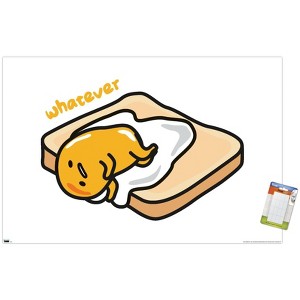Trends International Gudetama - Whatever Unframed Wall Poster Prints - 1 of 4