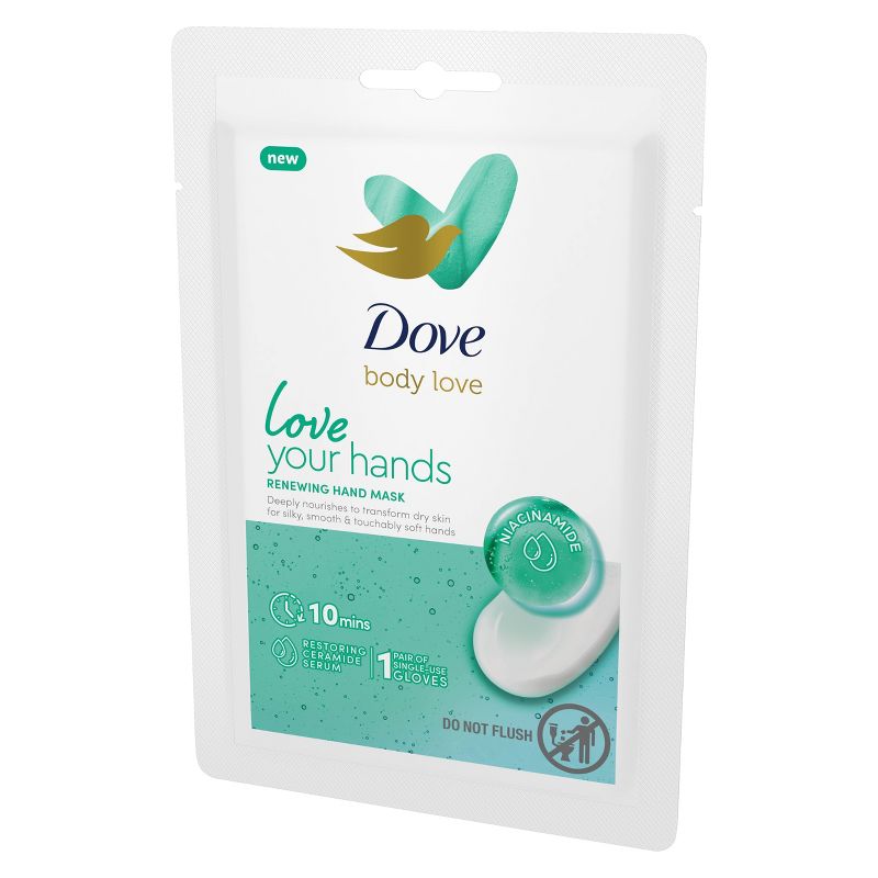 Dove Beauty Body Love Renewing Hand Mask - 1 pair, 5 of 6