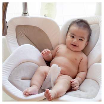 FridaBaby Soft Sink Baby Bath by Frida Baby Easy to clean Baby Bathtub + Bath  cushion That Supports Babys Head