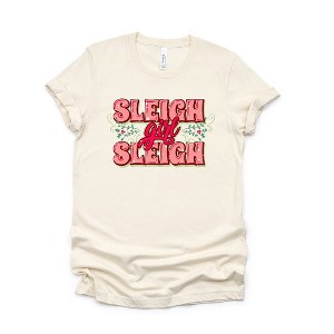 Simply Sage Market Women's Sleigh Girl Sleigh Short Sleeve Graphic Tee - 1 of 4
