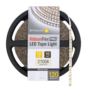 Armacost Lighting RibbonFlex Pro 12V White LED Strip Light Tape 120 LED/m Cabinet Lights - 1 of 1