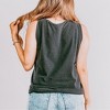 Simply Sage Market Women's Baseball Words Garment Dyed Heavy Weight Tank - 2 of 2