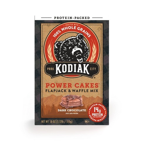 Kodiak Protein-Packed Flapjack & Waffle Mix Dark Chocolate - 18oz - image 1 of 4