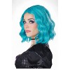 California Costumes Short Wavy Bob Adult Wig (Turquoise) - 2 of 4
