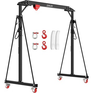 Portable Adjustable Gantry Crane, 12 Workstations, 2 Tons to 4,400 Pounds, Suitable for Use in Factories, Warehouses and Construction Sites. - 1 of 4