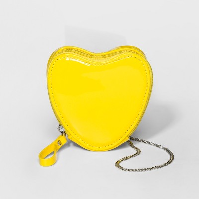 Girls Heart Crossbody Bag - Cat & Jack™ Yellow – Target Inventory Checker –  BrickSeek