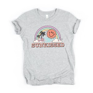 The Juniper Shop Sunkissed Rainbow Girls Short Sleeve Tee - 1 of 2