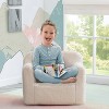 Delta Children Kids' Cozee Faux Shearling Chair - 18 Months and Up - image 3 of 4