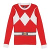Power Rangers Boys' Red Ranger Classic Character Costume Sleep Pajama Set Red - 3 of 4