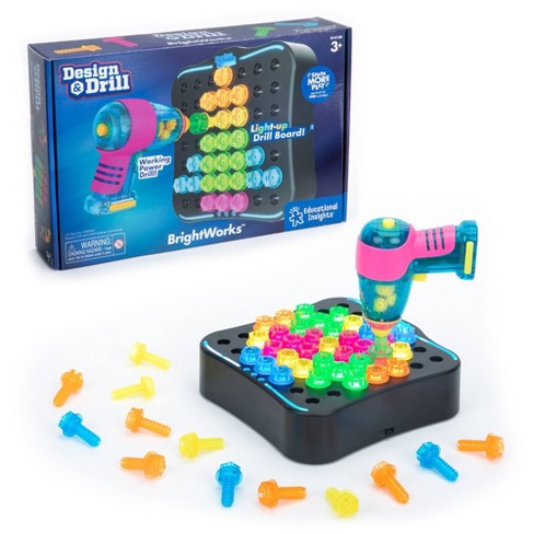 Educational Insights Design Drill Brightworks Stem Toy 53 Pieces Target