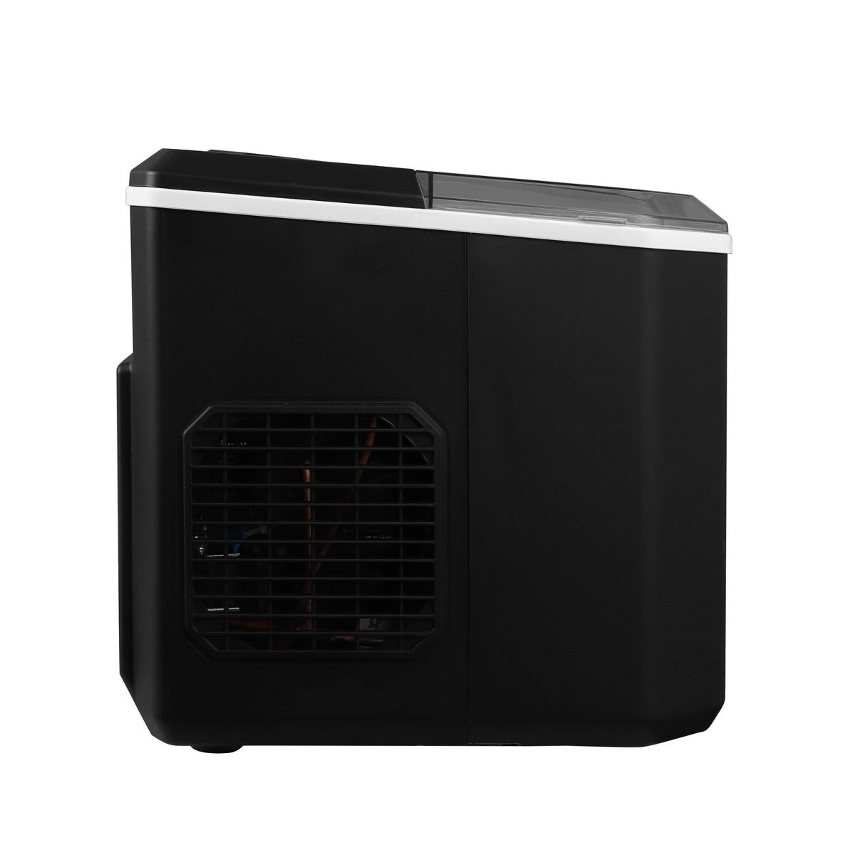 Frigidaire 26lb Compact Countertop Ice Maker Black: Portable Countertop Ice Machine, Bullet Ice, 26lb Daily Production - thumbnail 8