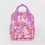 Girls' 11" Flower All Over Print Mini Backpack - Cat & Jack™ Pink