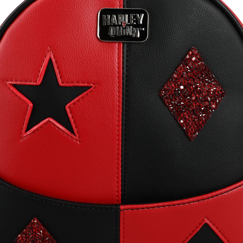 The Harley Quinn Inspired Mini Backpack with Removeable Coin Pouch, 5 of 7