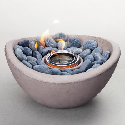 Solo Stove 5" Wave Tabletop Natural Firebowl Fireplace