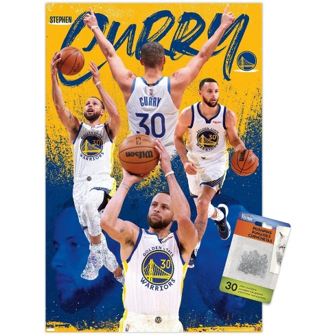 Golden State Warriors Poster, Warriors Basketball Gift, Steph Curry Ar –  McQDesign