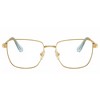 Swarovski SK 1003 4021 Womens Rectangle Eyeglasses Gold/Blue 53mm - 2 of 3