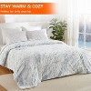 Heated Blanket, Tie Dye Heating Blanket for Bedding, With 5 Heat Settings, Fast Heating, Soft and Comfy, Machine Washable - 2 of 4