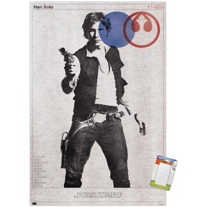 Trends International Star Wars: Mid-century Modern - Han Solo Unframed Wall Poster Prints - 1 of 4