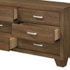 Miquell Oak Finish Dresser - 3 of 4