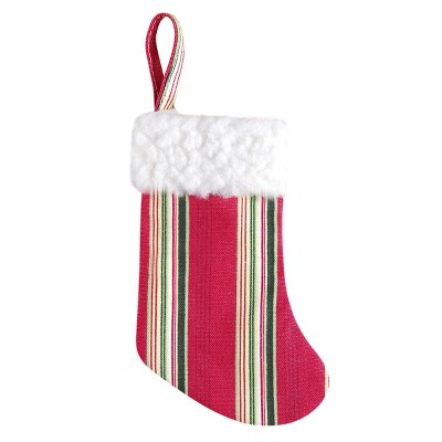 C&F Home Stripes Mini Stocking