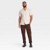 Men's Striped Short Sleeve Button-Down Shirt - Goodfellow & Co™ - 3 of 3