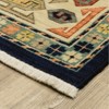 Captiv8e Designs Langdon Global Inspired Blue/Ivory Wool Rug - 3 of 4