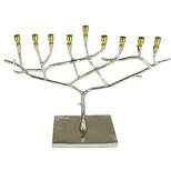 Classic Touch Two Tone Menorah