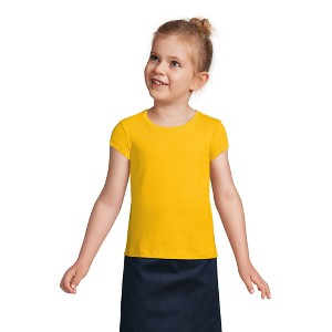 Lands' End School Uniform Kids Short Sleeve Essential T-shirt - 1 of 4