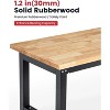 GOTGELIF WB0101-Pro 48" 2000Lbs Adjustable Height Work Bench Tool Table with Power Outlet Gift for Woodworker - 2 of 4