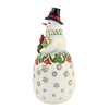 Jim Shore 8.5 Inch Winter Joy In Hand & Heart Heartwood Creek Figurines - 3 of 3