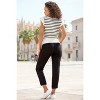 LASCANA Women's Cropped Drawstring Pants - image 3 of 4