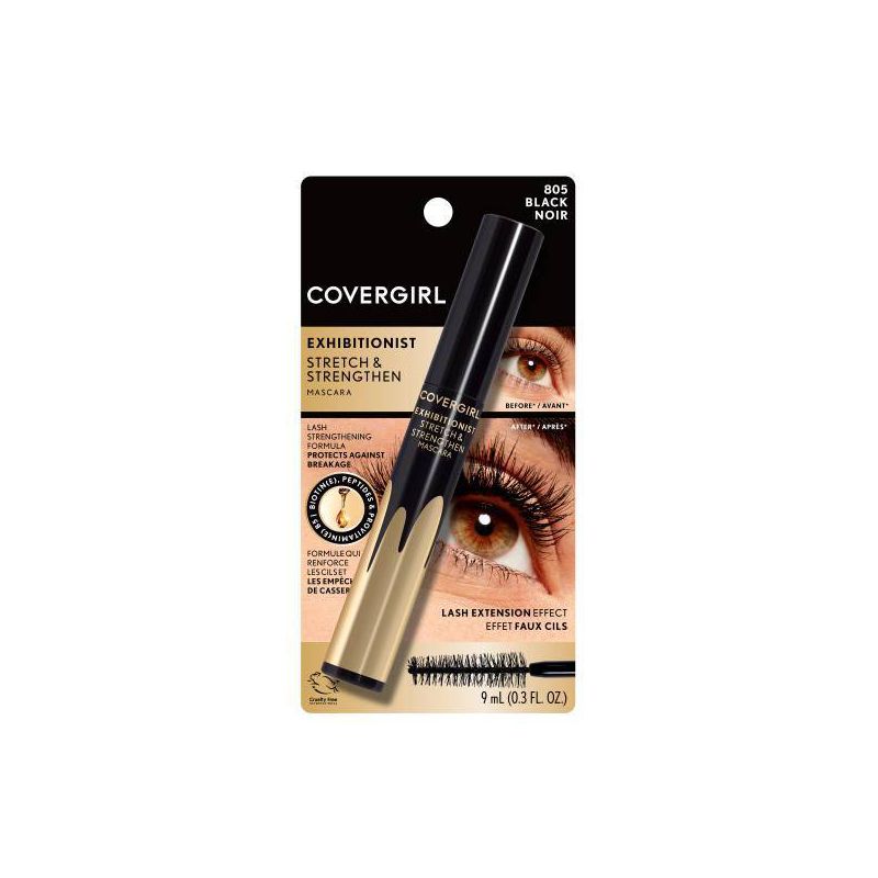 COVERGIRL Exhibitionist Stretch & Strengthen Mascara - 0.3 fl oz, 1 of 7