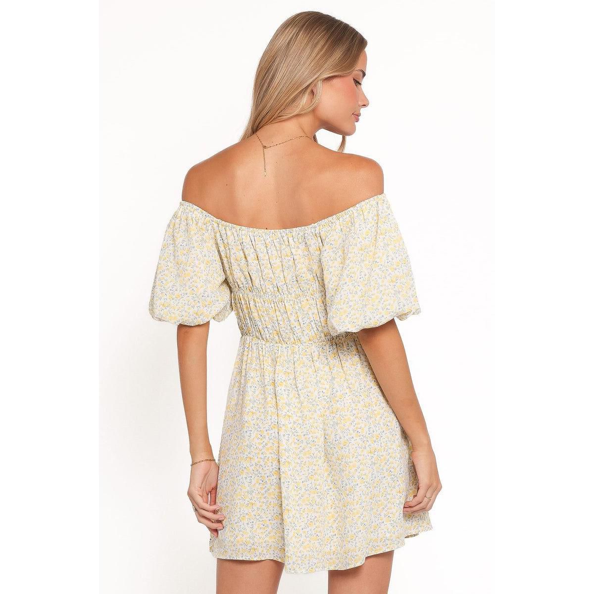 Tori Off Shoulder Mini Dress - thumbnail 3