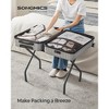 SONGMICS Luggage Rack for Guest Room Suitcase Stands Holds up to 110 lb - 2 of 4