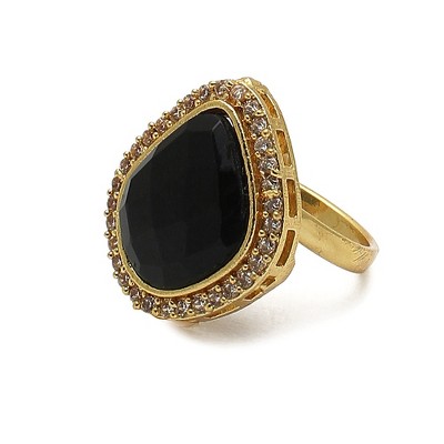 SOHI Women Black Ring