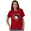 Women's Betty Boop Wink and a Kiss Polka Dots Graphic T Shirt Tees Brisco Brands - 4 of 4