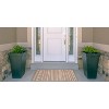 HomeStock Outdoor Washable Weston Tan & Ivory 2' X 3', Machine Woven with Printed Designs, Coastal - 2 of 4
