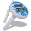 Swimline HydroTools Swimming Pool Water Temperature Gauge Digital Thermometer with Digital Read Out, Solar Panel, and Attached White Nylon Rope - 2 of 2
