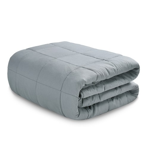 Quility Premium Weighted Blanket with Soft Cotton Cover, 60x80