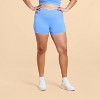 Blogilates Women's Criss Cross Scrunch Bike Shorts - 4 of 4