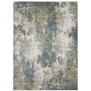 Oriental Weavers Caravan 5090E Blue/ Green Indoor Area Rug - 6'7" x 9'6" - 1 of 4