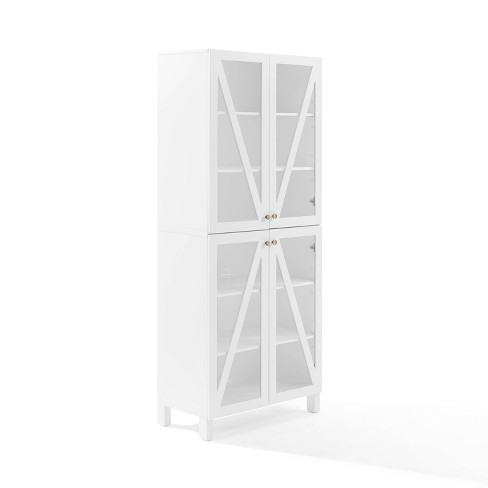 Crosley 72" Cassai Tall Kitchen Storage Pantry and 2 Stackable Pantries - image 1 of 4