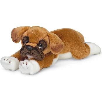 Bearington Hogan Plush Australian Shepherd Stuffed Animal Puppy Dog, 13 Inches