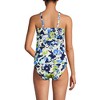 Lands' End Women's Chlorine Resistant Plunge X-Back Tankini Swimsuit Top - 4 of 4