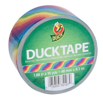 Duck Brand Printed Duct Tape Patterns: 1.88 in x 30 ft. (Gold Pyramid)
