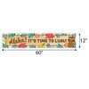 Big Dot of Happiness Tropical Luau - Hawaiian Beach Party Decorations Party Banner - 2 of 4