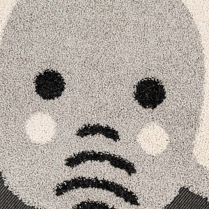 Hauteloom Round Area Rug   Charcoal - 1 of 4