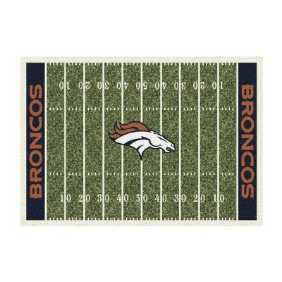 NFL Denver Broncos 4'x6' Homefield Rug
