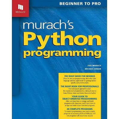 Murach's Python Programming - by  Joel Murach & Michael Urban (Paperback)