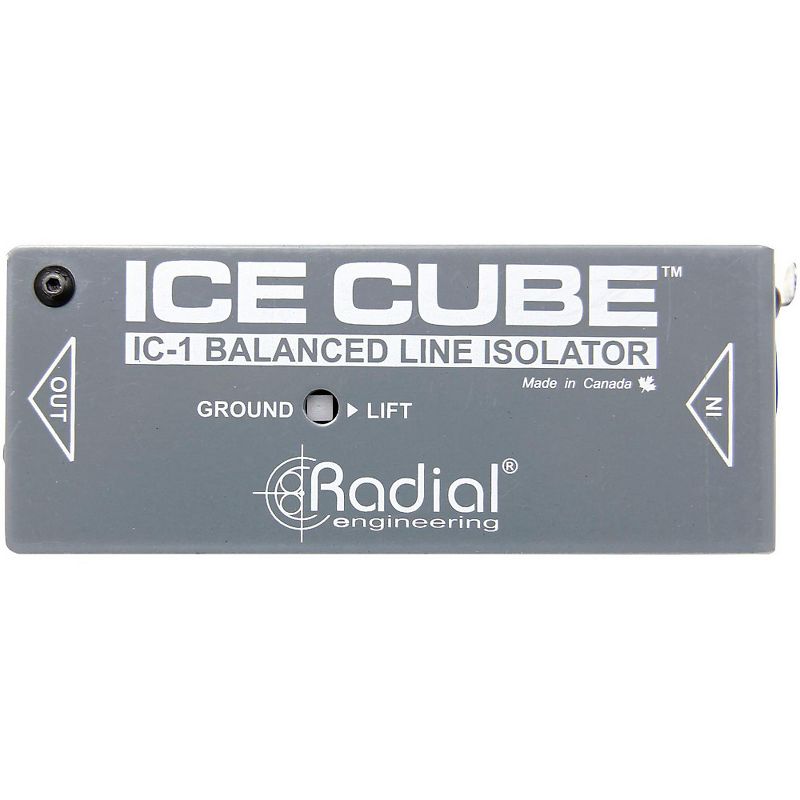 Radial Engineering IceCube IC-1 Balanced Line Isolator and Hum Eliminator, 1 of 4